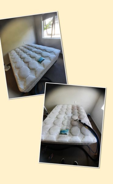 Steam clean mattress 