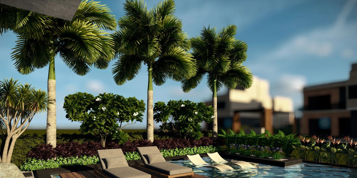 pool and landscape residential design 