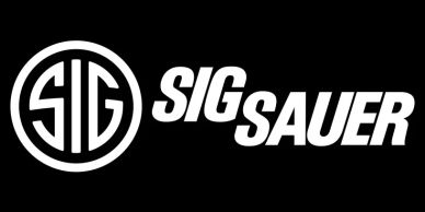 Logo of SIG Sauer, a firearms manufacturer.