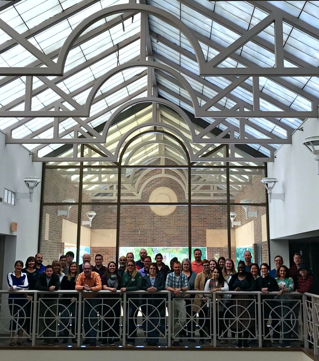 A great group of students in Milwaukee, Wi at their beautiful library .