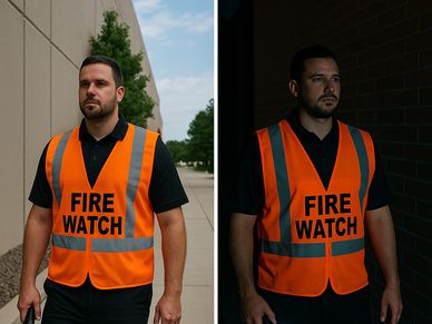 Fire watch patrol officers