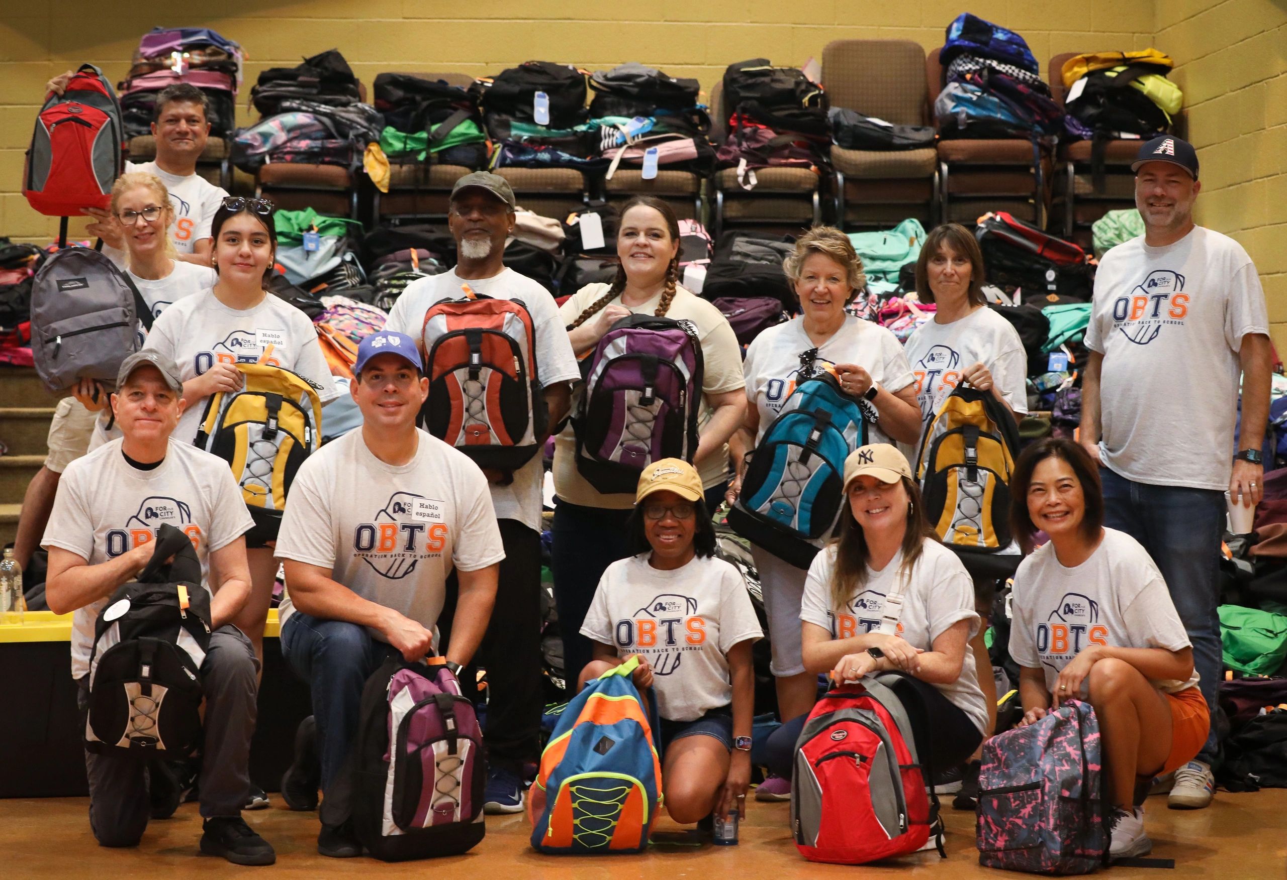 Back-to-school event gives students free haircuts and backpacks