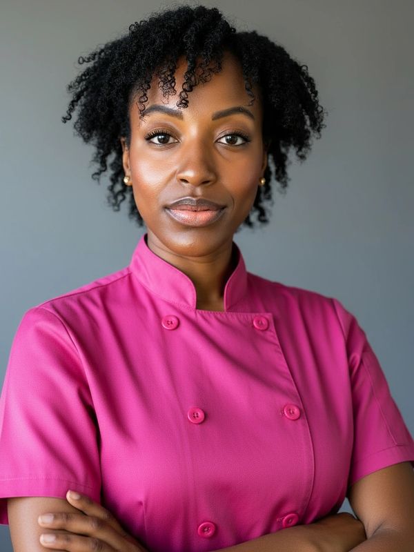 Plant-based personal black woman chef in Katy crafting fine dining experiences and custom meal prep