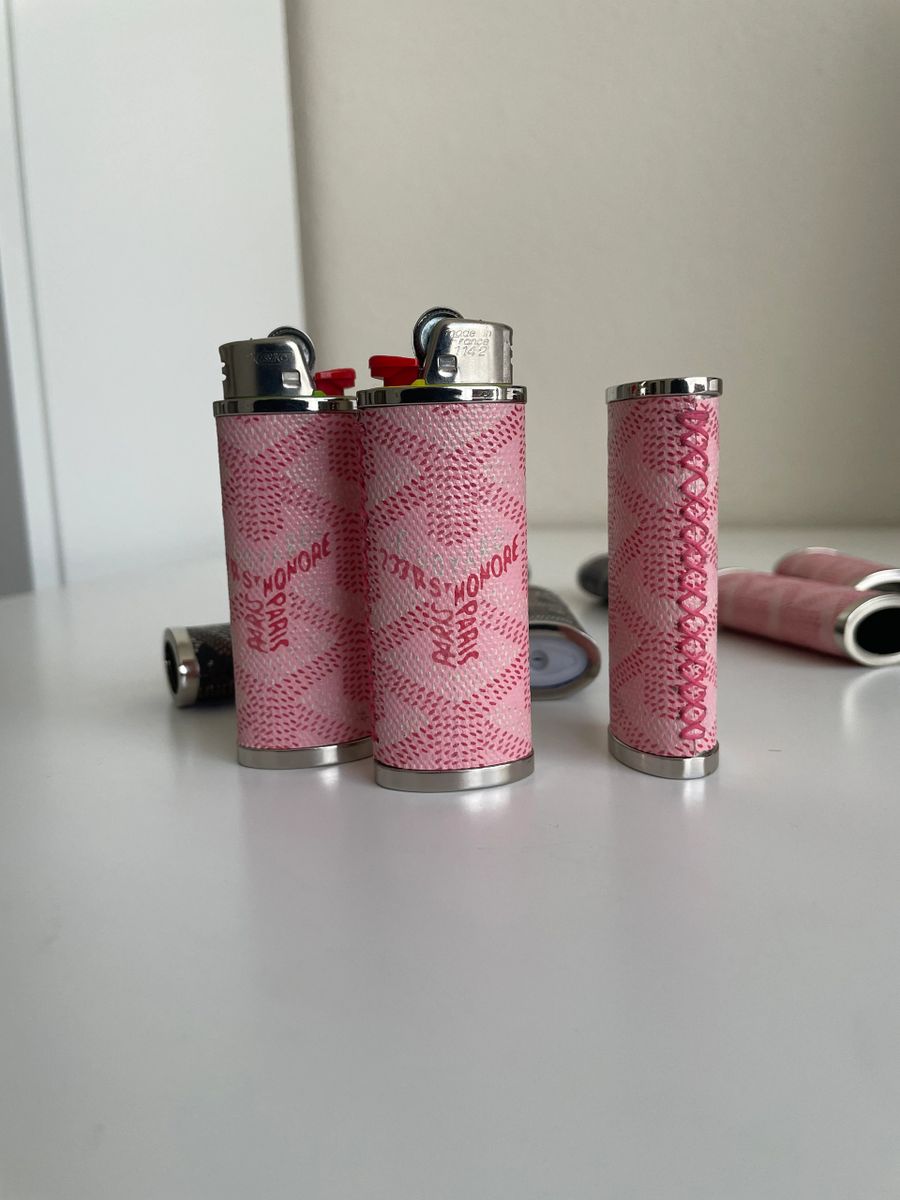 Goyard Mini Lighter Case (Pink)