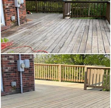 Pressure Wash Deck Harrodsburg Danville Lancaster Nicholasville Lawrenceburg KY