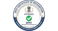 Seal of DPIIT Certificate of Recognition by Government of India.