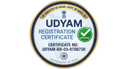 Udyam Registration Certificate from the Government of India.
