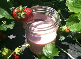 Double R Strawberry Milkshake