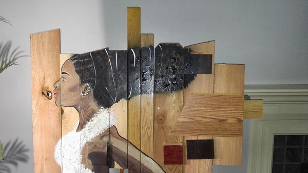 original art, Parrish Monk, black art artist, emerging artist painter, mixed media art, Florida art