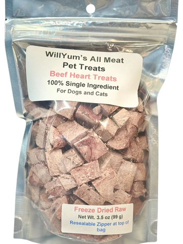 Freeze Dried Beef Hearts