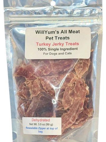 Dehydrated Turkey Jerky Treats