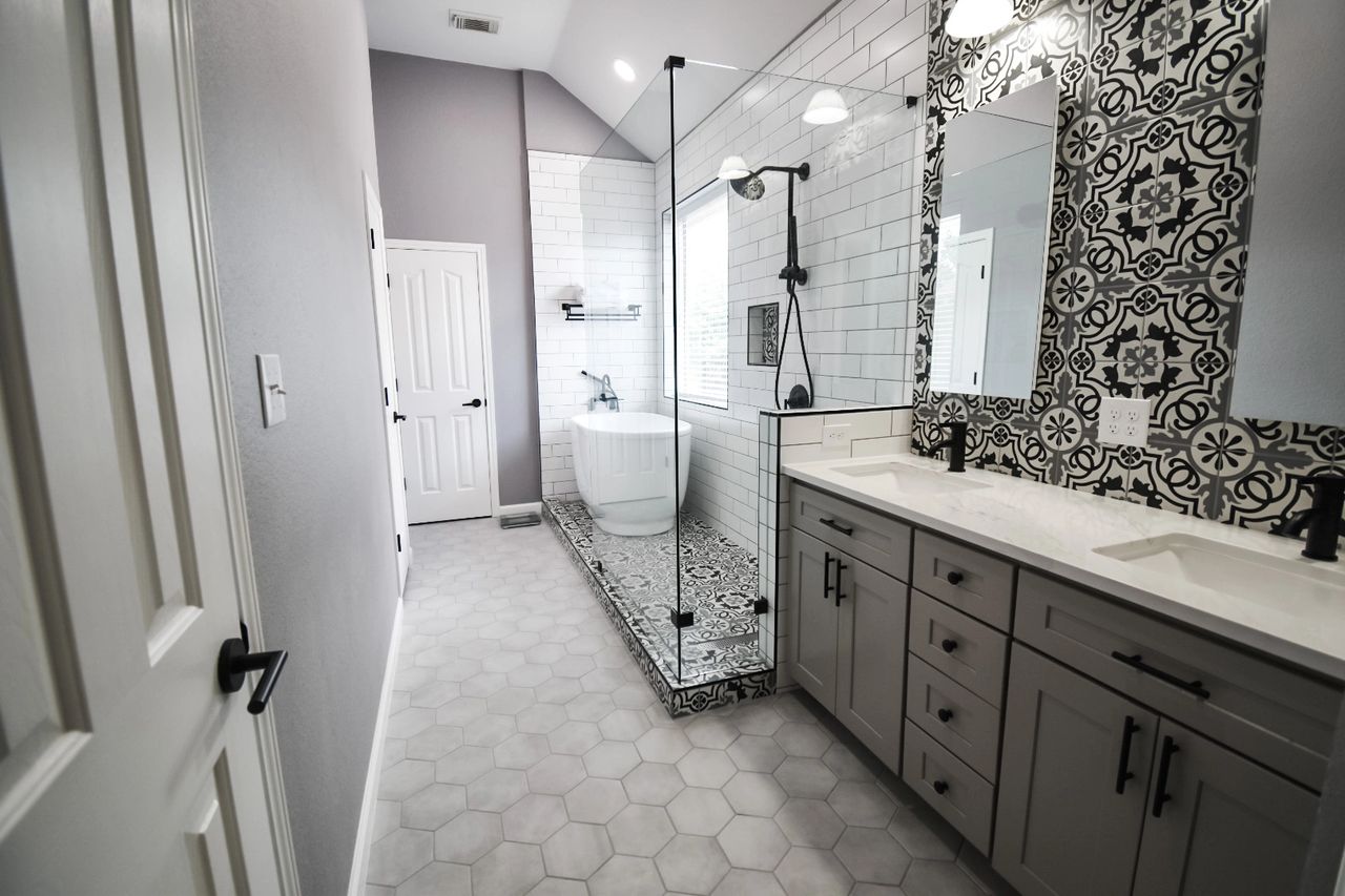 Bold Bathroom Tile in 2024 bathroom remodel Bold Bathroom Tile in 2024 bathroom remodel