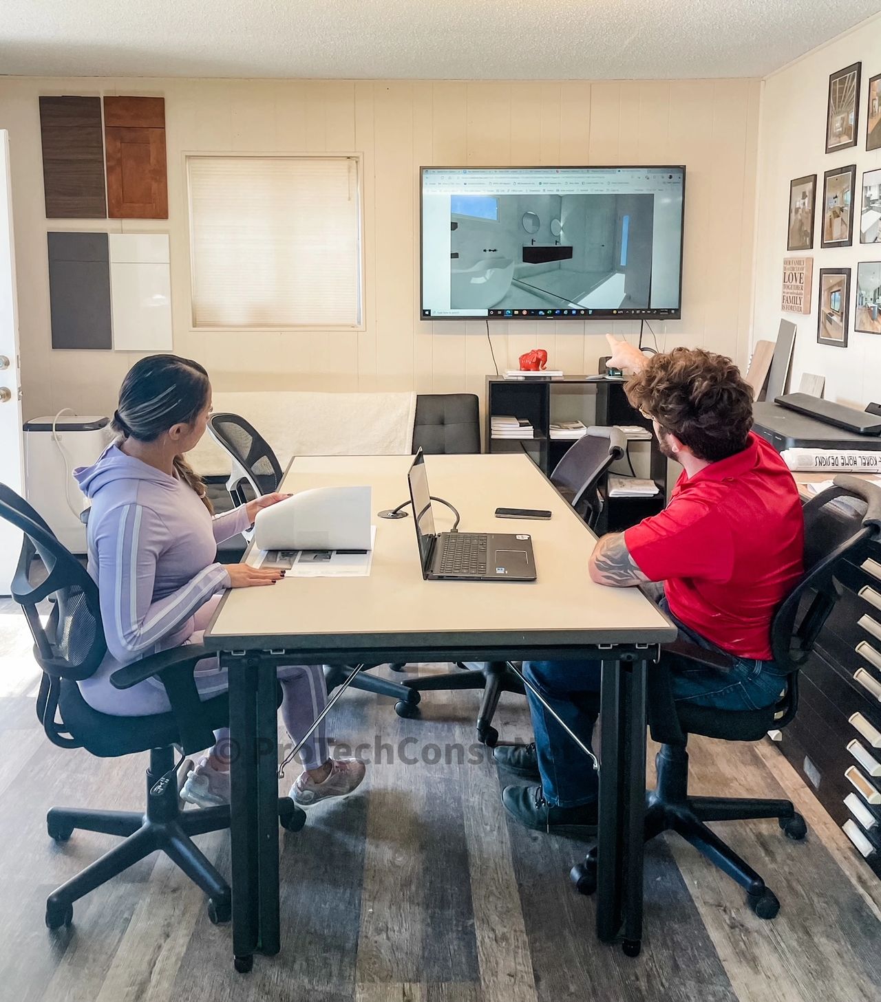 Professional remodel proposal with 3D design