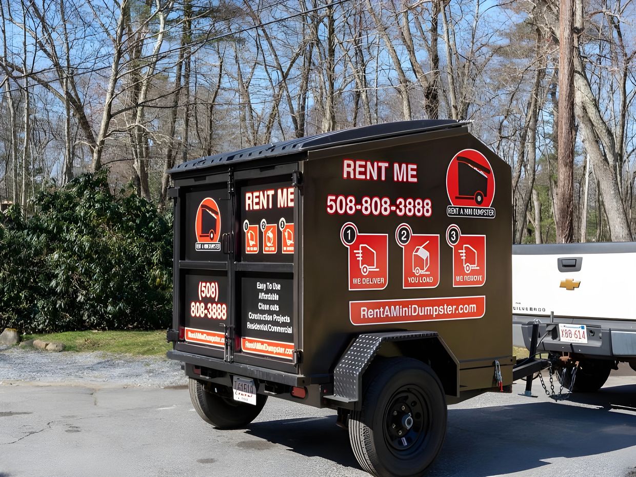 Reliable Mini Dumpster Rentals for Cleanouts in Massachusetts, 6 yard, 6 yd small dumpsters