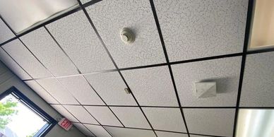 Installation of acoustic ceilings involves the creation of plans by using accurate dimensions of the