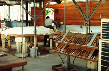 The sculpting area