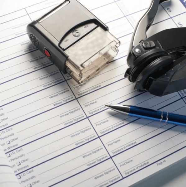 Notary stamp in El Segundo, Mobile service Manhattan Beach