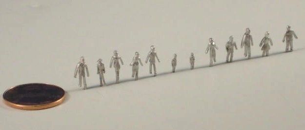 Generic Metal Scale Figures - 1/16