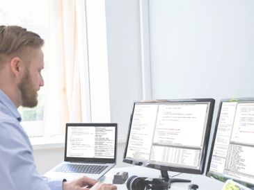 Photo of man developing software