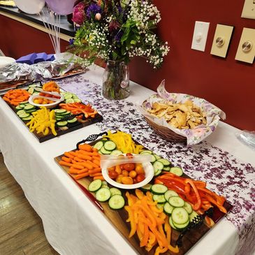 A charcuterie board feast!