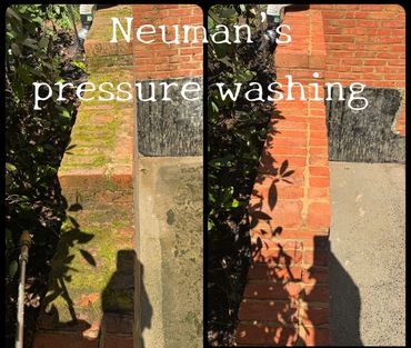 Brick wall wash Bremen GA 