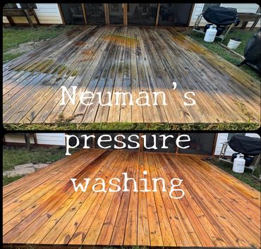 Deck wash Carrollton ga 