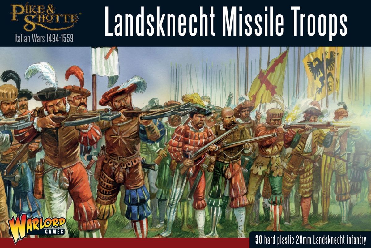 Pike & Shotte: Landsknecht missile troops