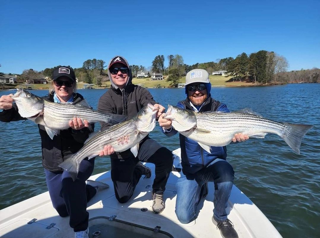 Out Of Line Fishing Charter Fishing, Lake Lanier, Fishing Charter