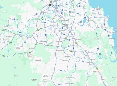 Map of Brisbane
