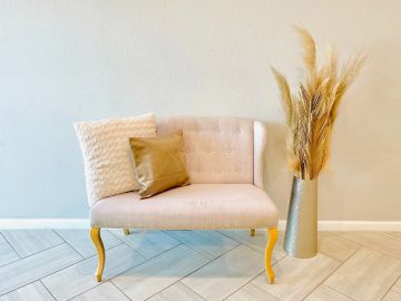 Light Gray Loveseat