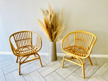 Wicker Lounge Chairs