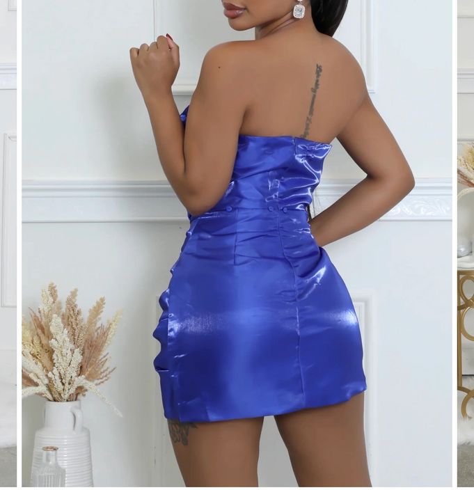 Lady in Blue Dress image 1