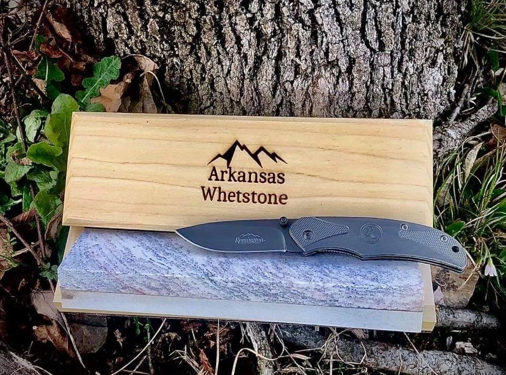 TRI-STONE Arkansas Sharpening Stones - Knife Sharpening Stones