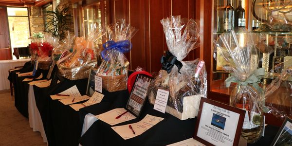 A&A Event Production providing live auctioneer entertainment for Chambers of Commerce