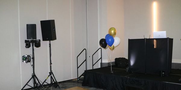 Professional audio visual and lighting services for live events by A&A Event Production