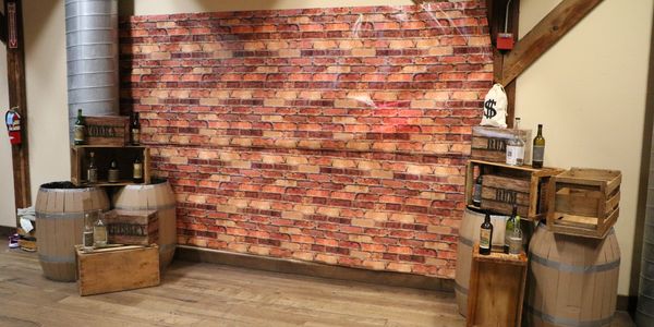 Custom-built booth and display for corprate and private show events by A&A Event Production