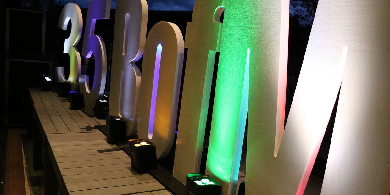 A&A Event Production providing custom fabrication and design for Bank of Marin in Lake Tahoe