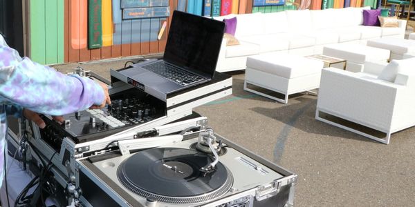 DJ entertainment with professional sound and lighting setup by A&A Event Production