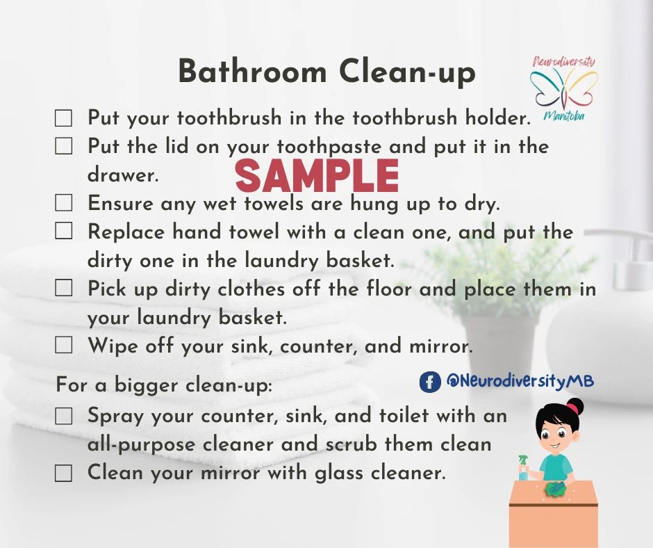 Cleaning Checklists For Kids   Rs=w 1200,h 1200