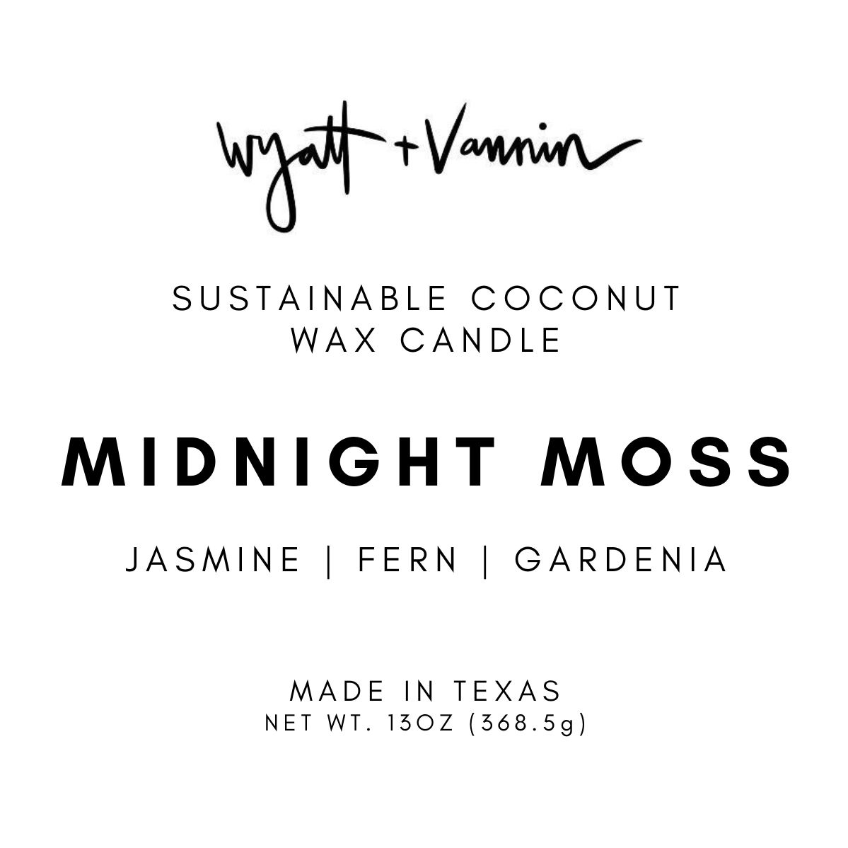 Midnight Moss Candle