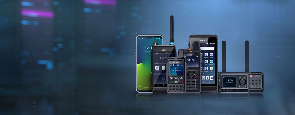 Hytera PoC two way radios