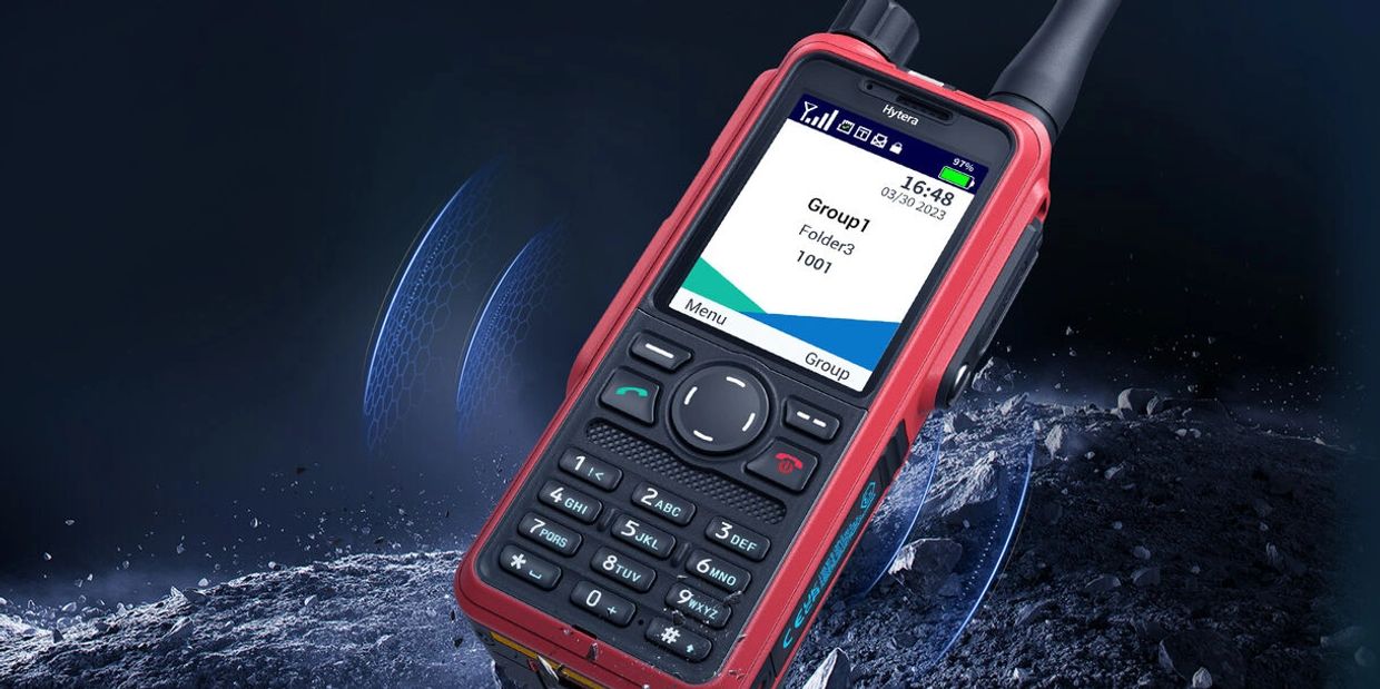 Hytera Intrinsically Safe two way radio