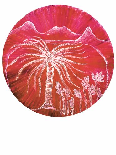 Spiritual outline -
oil on  paper- 30x40 cm. - 2021
