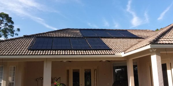 roof solar heater for pool