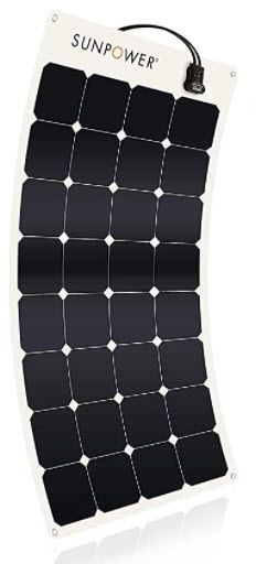 Panel solar Flexible SunPower 110w 