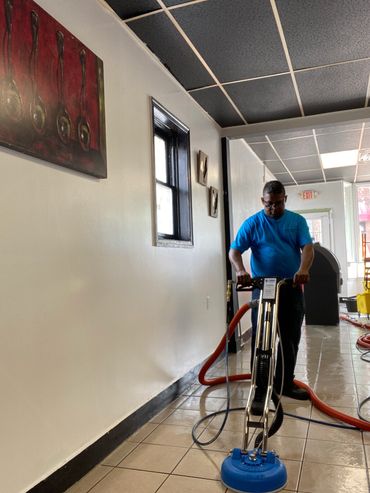 Tile and grout cleaning