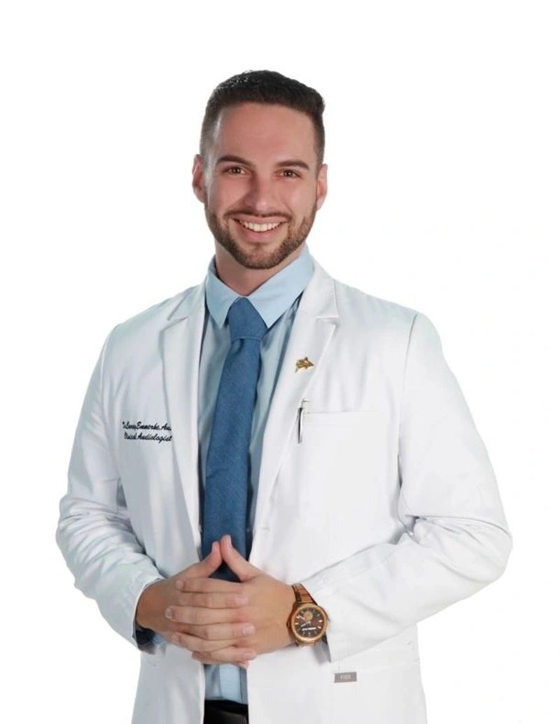 Dr. Carey Emmerke, AuD, owner of The Hearing Society
