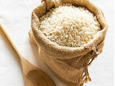 traditional Japanese sticky rice used in our most famous dishes beef curry rice & chicken rice bowl
