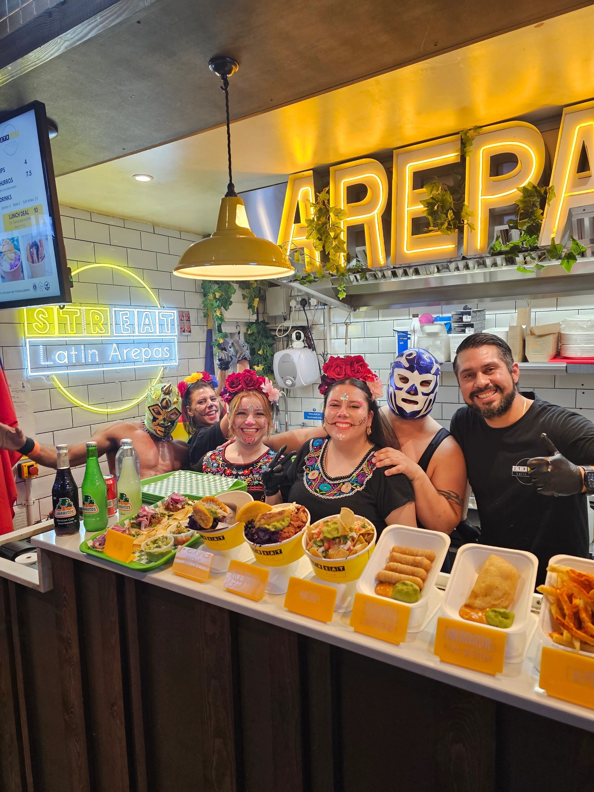 Streat Latin Food Camden Town in London