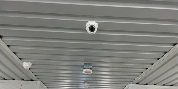 Storage unit security cameras.